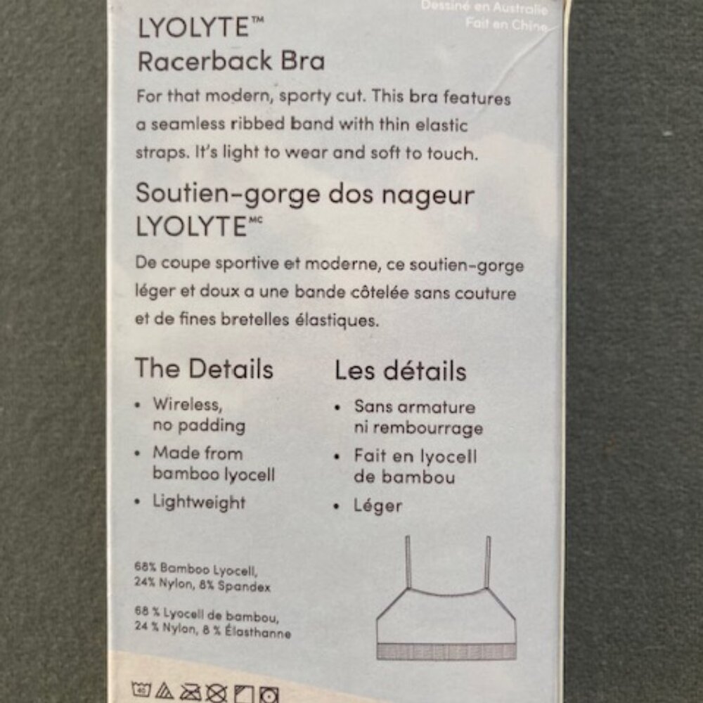 Boody Lyolite Bamboo Racerback Bras NWOT 3-pack - Picture 2 of 10